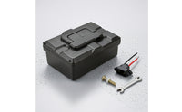 Hard-Shell Electric Cycle Battery Box Durable Electric Bicycle Battery Box Einfach Zu Installieren Batteriebox Mit Ladeanschluss Shielding for Cyclists