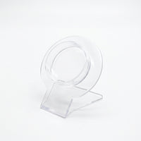 Clear Acrylic Bracelet Display Stand, Single Tier Jewelry Holder, Retail for Counter, Transparent Organizer Rack