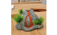 Mountain  Model  with Water Dispenser Mist-Spraying Mountain Model Ornament Interactive Toy for Kids, Teachers, Desk