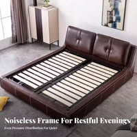 gas-assisted elevating Bed Frame Space-Saving Mattress Foundation Box foundation Replacement Bedroom Furniture for Apartment Dwellers, Homeowners, Guest Room