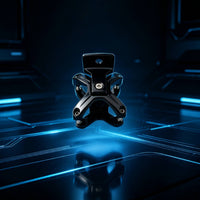Car Light Mounting Bracket Glossy Black Bracket with Claw Clamp Low-Profile for Round Tubes