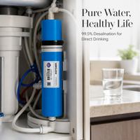 RO Reverse Osmosis Membrane Filter for Water Purifiers - 75/100/400/600 GPD High Rejection