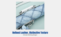 Two-Hole Cue Case, Leather Billiard Tube, Pool Bag, Snooker, 8-Ball, Protective Interior