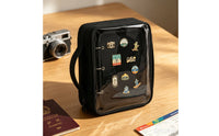 Zippered Enamel Pin Binder Portable Pin Display Book Long-Lasting Convenient for Conventions