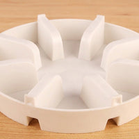 Plant Saucers with Raised Drainage, Drip Tray and Water Tray for Indoor Outdoor Plants, Simple Style Plant Trays