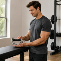 Forearm Strength Chain-Style Forearm D-Loop Handle Sports Gear