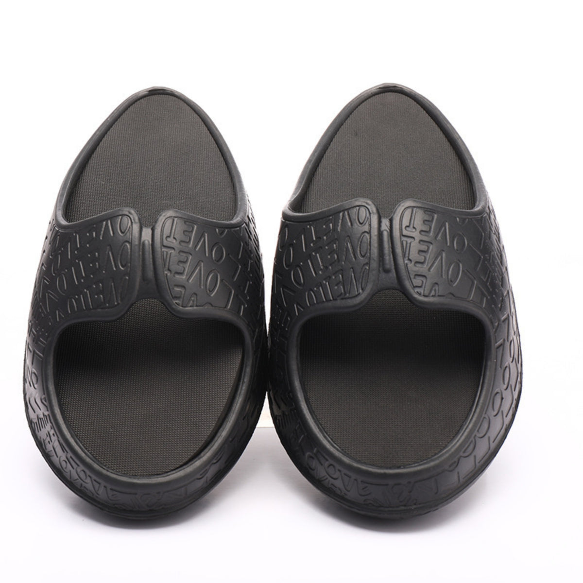Curved-Sole Slippers Contoured Slip-on Slippers Open-Toe for Home
