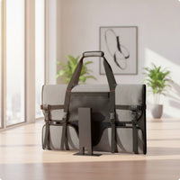 Display Carrying Bag Portable Display Carrying Case Padded with Pockets for Participants