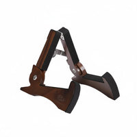 Portable Folding Wooden Guitar Stand Stable Wood Instrument Stand Universal Foldable Guitar Holder Safeguarding for Practice Room