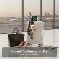 Multi-Functional Trolley Case Large Capacity 20 Inch Traveling Suitcase Built-in Combination Lock Rigid-Sided Suitcase for Women, Students, Vacation