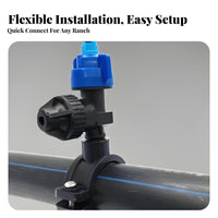 Leak-Proof Cowshed Cooling Sprinkler Long-Lasting Wide-Angle Fan Spray Nozzle for Dairy Farmers, Cowsheds, Pastures