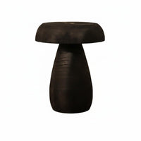 Creative Design Mushroom-Shaped Log Stool Luxury aesthetic Mushroom-Shaped Stool Natural Aesthetic Side Table Multi-Functional for Hotel managers, Interior Designers, Nature Lovers, Entryway, Living Room, Guesthouse, Bedroom