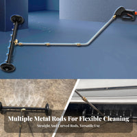 2-in-1 Pressure Washer Undercarriage Cleaner Adjustable Wands Two-Way Function Undercar Cleaner Easy Mode Switching for Driveway, Patio