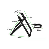 Two-Wheeler Wheel Truing Stand Adjustable Bike Wheel Truing Stand Calibrated for Garages