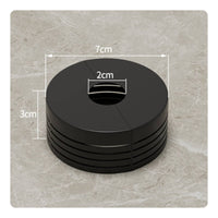 No Disassembly Required Split Pipe Flange Hides Unsightly Holes Faucet Cover Easy to Clean Escutcheon Plate Patented Design for Bathroom