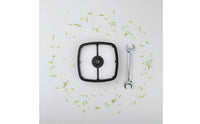 10 Pieces Brush Cutter Screen Component Wide Compatibility String Trimmer Air Cleaner Optimal Air Circulation Small Mechanical Air Screen Replacement
