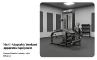 Pec Deck Butterfly Machine Double-Function Design Chest Press Machine Machine Heavy-Duty Steel Frame Combination Chest Workout Station