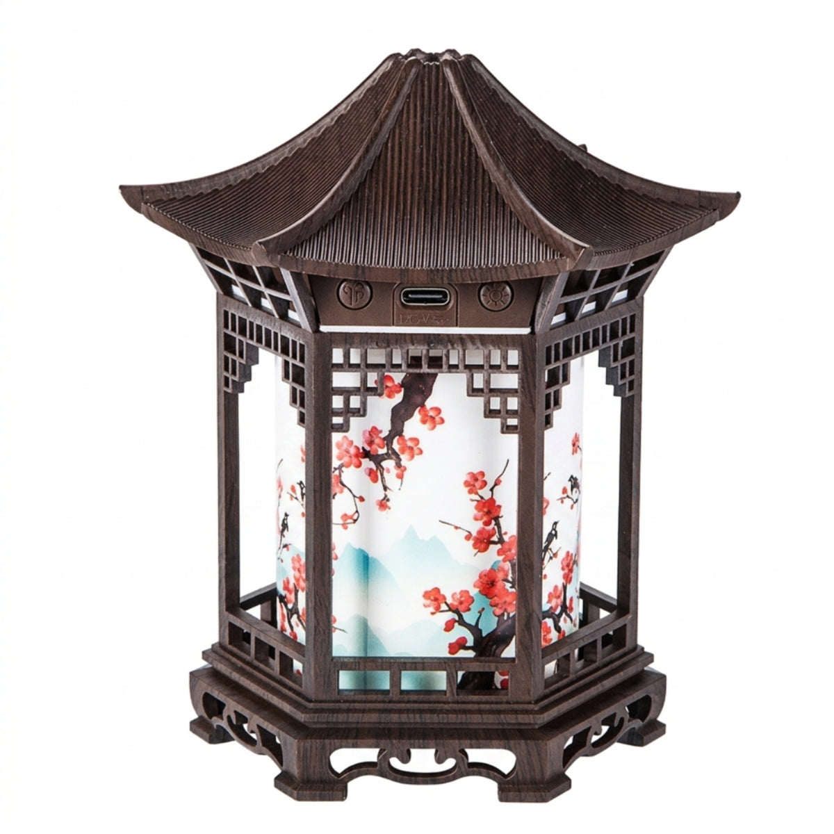 Lantern Humidifier Decorative Humidifier with Ambient Light Desktop for Desk