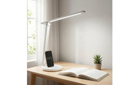 LED Desk Lamp with Phone Stand Adjustable Desk Lamp with Phone Stand Slim