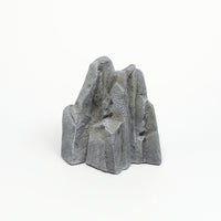 Decorative Rock Sculpture Irregular Faux Mineral Faceted Tabletop Decoration for Tea Room