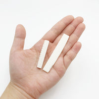 12-String Guitar Nut and Saddle Set, Pure Cow Bone, Guitar Parts