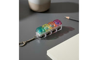 Tactile Feedback Mechanical Switch Keychain Portable Keyboard Key Fidget Toy Clicky Stress Toy for Students