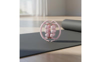 360 Degree Encompassing 18 Wheel Leg Massager Deep Tissue Massage Loop Leg Roller Ergonomic Handle Calf and Thigh Massager Non-Slip Grip for Athletes