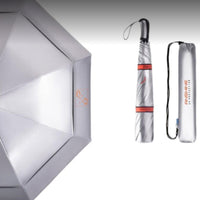 Large Automatic Sunblock Umbrella, Double Canopy, UPF50+
