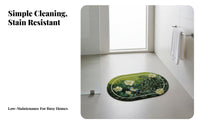 Super Absorbent swift-dryingDrying Foot Pad Non-Slip Bath Rug Soft and Comfortable Bathroom Accessory Easy to Clean for Families, homeowners, Pet Owners, Shower, Entryway, Dormitory