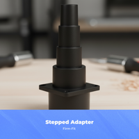 Vacuum Hose Reducer Adapter Multi-Size Compatibility Appliance Part 5 Step Design Universal Fit for Adults, Home, Garage, Office