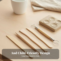 5 Pieces Clay Sculpting Tool Set DIY Crafting Clay Sculpting Kit for Beginners