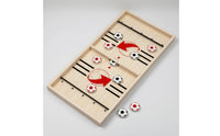 Ejector Chess Game Two-Player Sling Puck Game Tabletop Soccer-Themed for Families, Playroom