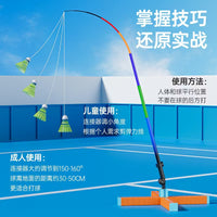 Foldable Automatic Rebound Solo Badminton Trainer