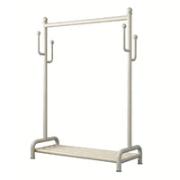 Complimentarystanding Garment Rack with Shelf Floor-Standing Design Coat Tree Space-Saving Minimalist Design for Homeowners