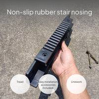 Anti-Slip Ladder Pole Grip Heavy Duty Ladder Pole Grip Hardware Accessory for Contractors, Professionals, Construction Sites, Outdoor