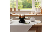 Detachable Design Cake Stand Easy to Stow Round Cake Stand Sturdy & Stable 12 Inch Dessert Pedestal Included for Birthdays