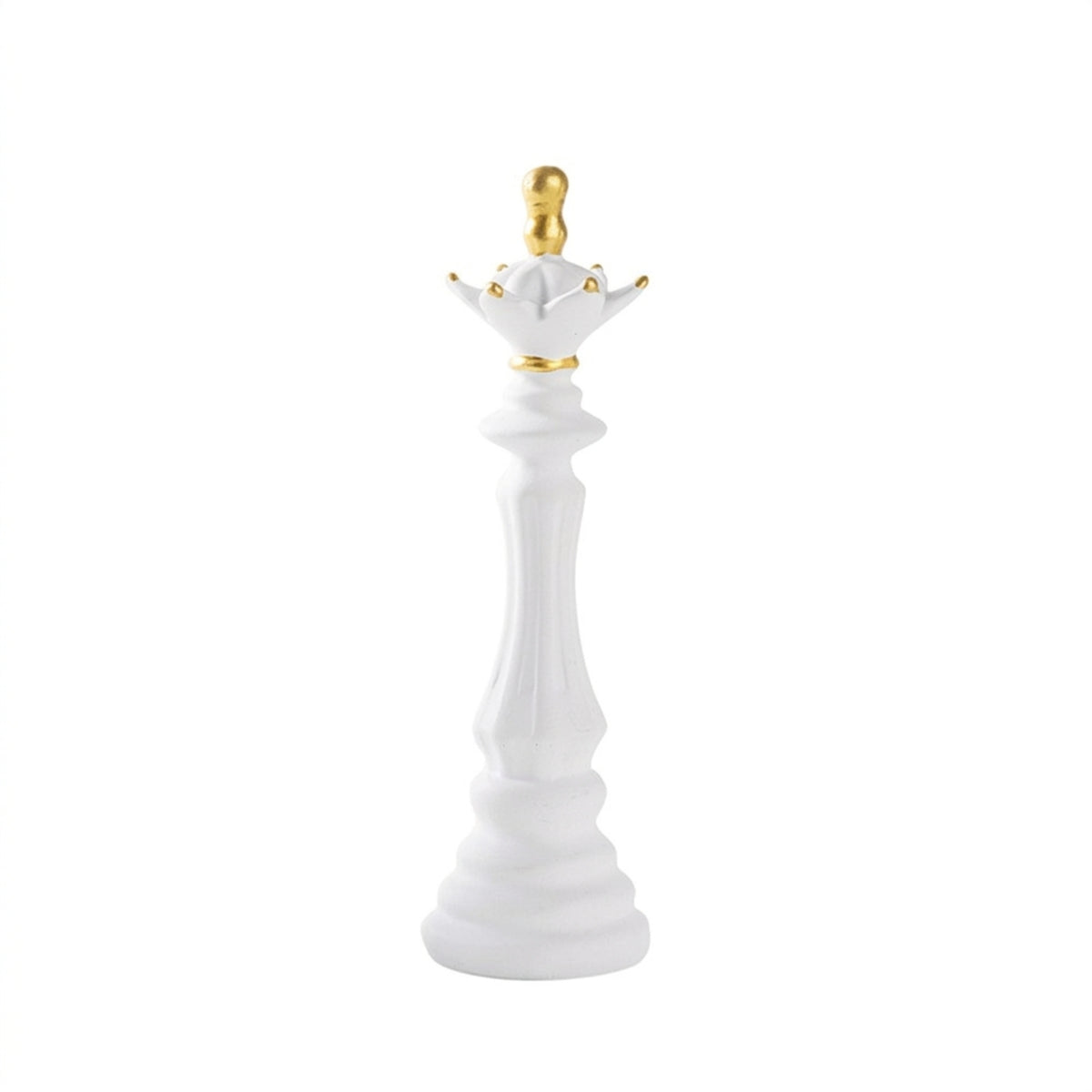 Chess Figurine Carved Chess Piece Statue Tabletop Ornament for Collectors, Study, Desk