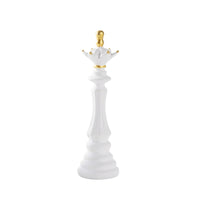 Chess Figurine Carved Chess Piece Statue Tabletop Ornament for Collectors, Study, Desk