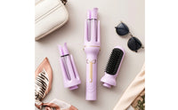 Multi-Functional 3-in-1 Hair Styler Versatile Hair Styler with Interchangeable Heads Beginner-Friendly Styling Tool with Interchangeable Heads Corded for Beginners