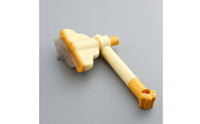 Pet Grooming Comb with Rotating Head Deshedding Self-Cleaning Brush Slicker Brush with Release Button Handheld Detangling