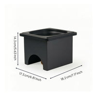 Countertop Cup Washer Portable Countertop Drinkware Rinser Manual for Baristas