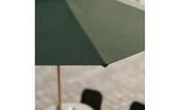 Outdoor Umbrella with Water-Filled Base Windproof Double-Canopy Umbrella with Weighted Base Sturdy for Homeowners, Cafe Owners, Backyard, Courtyard
