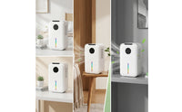 Quiet Semiconductor Dehumidifier Portable Desktop Dehumidifier Energy-Saving Appliance Automatic for Closet