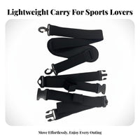 Surfboard Shoulder Strap Versatile Stand-up Paddleboard Carry Strap Heavy Duty Surfboard Shoulder Carrier for Surfers, Water Sports Enthusiasts, Beach