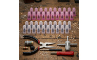 40 Pieces Tubeless Tire Repair Kit Cap Tire Plug Kit Easy to Use Vehicle Maintenance for Cars, Electric Bikes