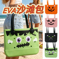 Casual Halloween EVA Beach Bag, Large Capacity, Travel Outdoor Women's Handbag and Shoulder Bag
