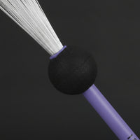 Retractable Drum Brush Storage Drum Brush with Head for Drummers, Percussionists, Live Performance
