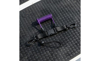 Spring Coiled Diving Leash Anti-Drop Scuba Coil Lanyard Scuba Camera Leash for Underwater Photographers