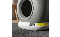 Easy Entry Step App Control Litter Box Odor Reduction Enclosed Feline Litter Box