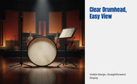 Timpani Drum Head, Ethnic Percussion Replacement, Universal Fit, Resilient Texture